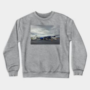 plane boarding Crewneck Sweatshirt